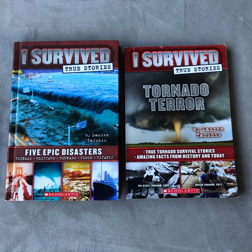 Set of 2 ~ I Survived True Stories ~ Lauren Tarshis